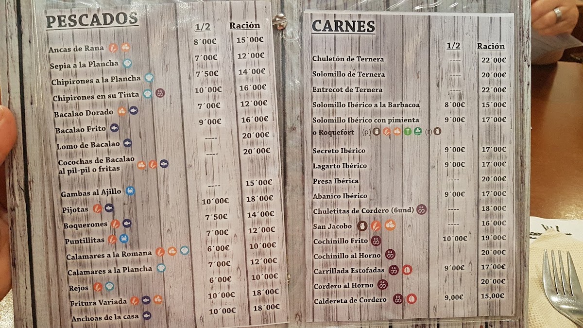 Menu Restaurante Casa Agustín-2